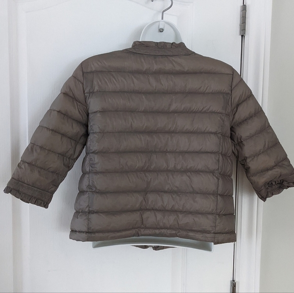Luckylu Milano crop puffer jacket packable neutral tone Small @B5 - Picture 7 of 12